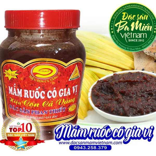 Đặc sản miền trung - Mắm ruốc Phan Thiết