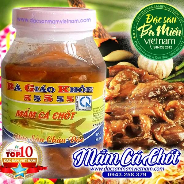 Mắm cá chốt Châu Đốc