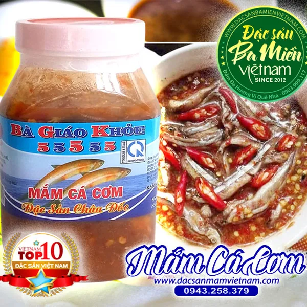 Mắm cá cơm Châu Đốc