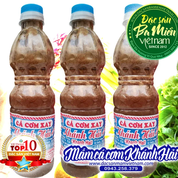 Mắm cá cơm xay Khánh Hải Đà Nẵng