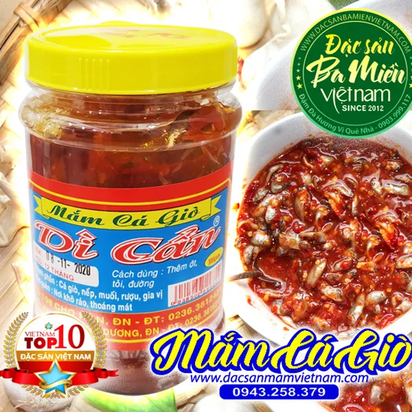 Mắm cá giò Dì Cẩn