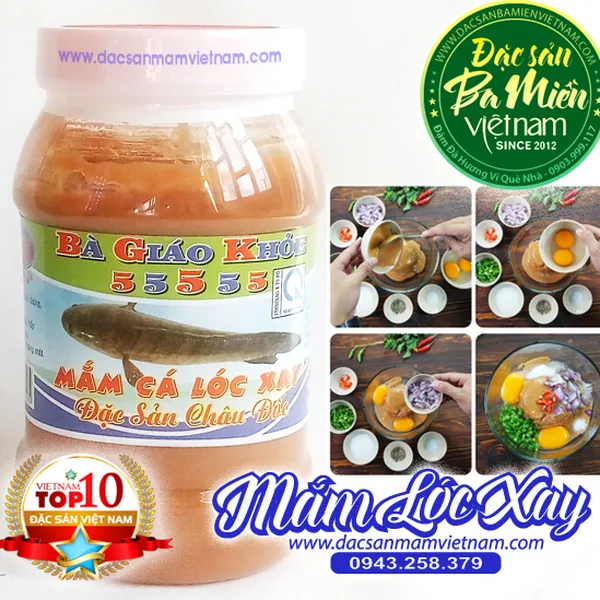 Mắm cá lóc xay Châu Đốc