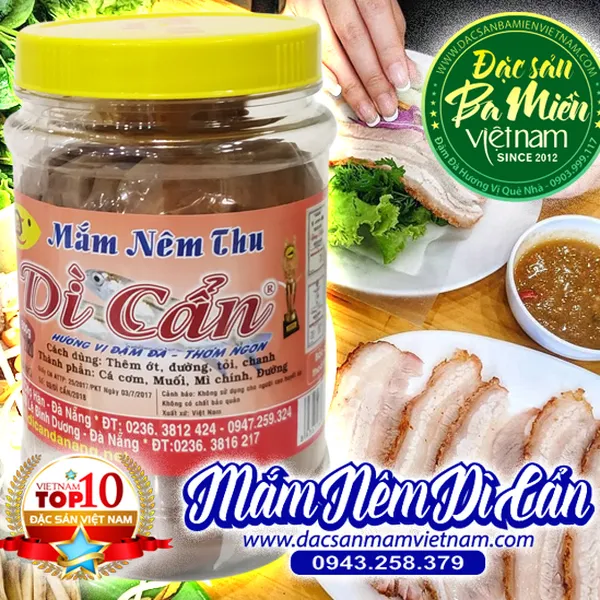 Mắm nêm Dì Cẩn
