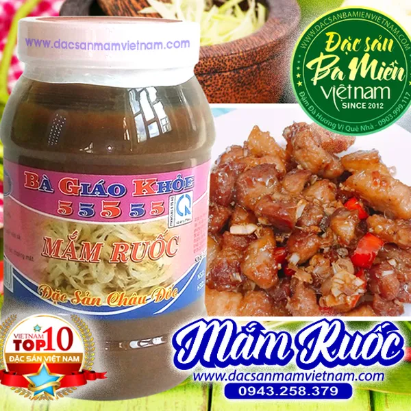 Mắm ruốc Châu Đốc