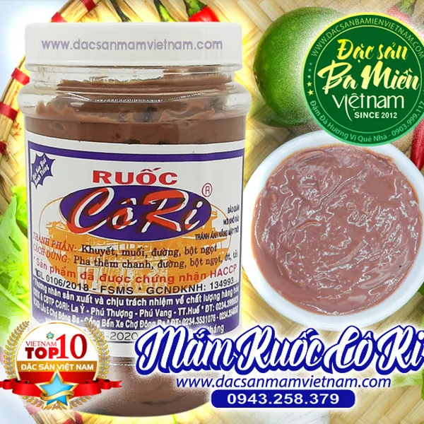 Mắm ruốc Cô Ri Huế