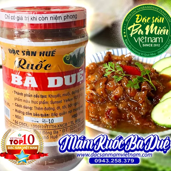 Mắm ruốc Huế