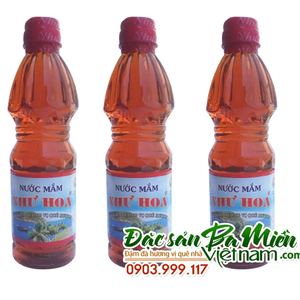 Nước mắm cá cơm nguyên chất Như Hoa