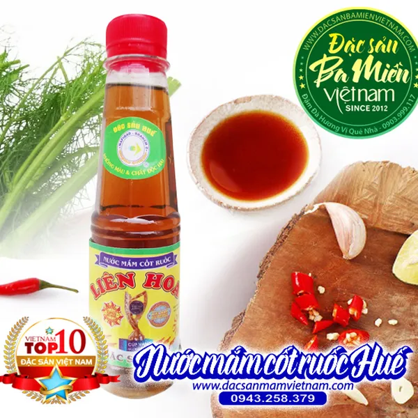 Nước mắm cốt ruốc Huế - Liên Hoa