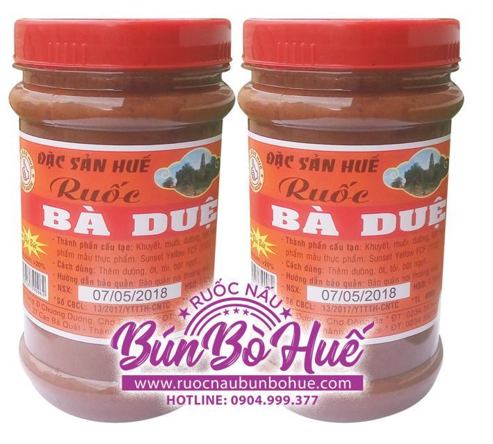 Ruốc bà Duệ Huế