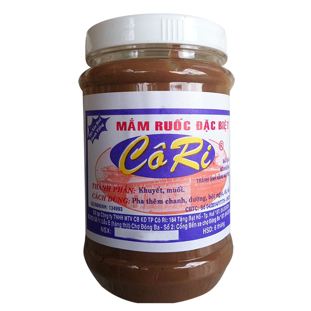 Ruốc Cô Ri nấu bún bò