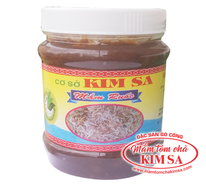 Mắm ruốc Kim Sa - đặc sản Gò Công