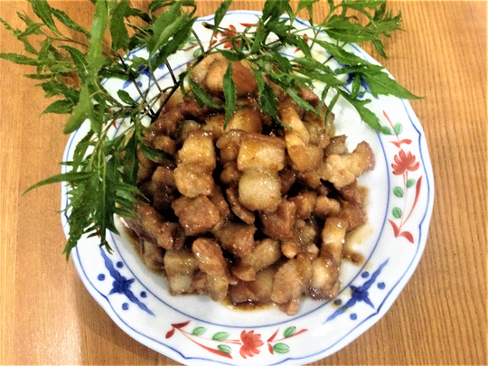 Mắm tôm chà kho thịt