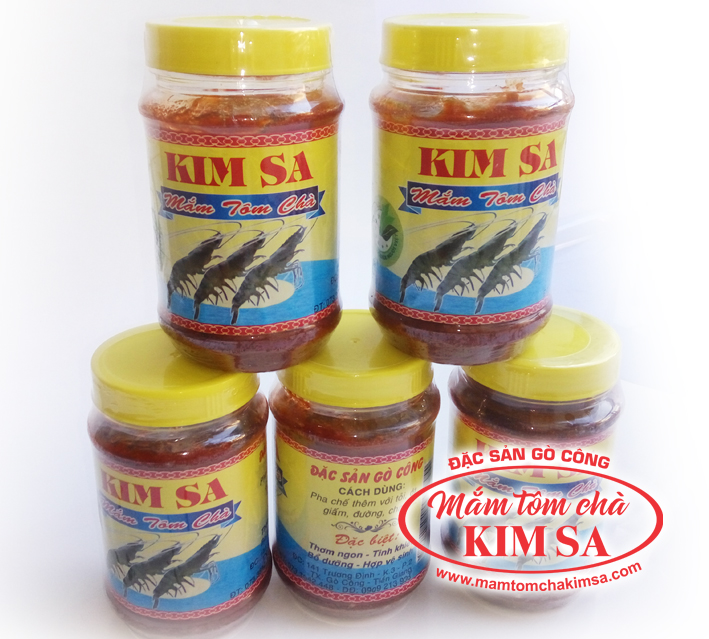 Mắm tôm chà Kim sa Gò Công