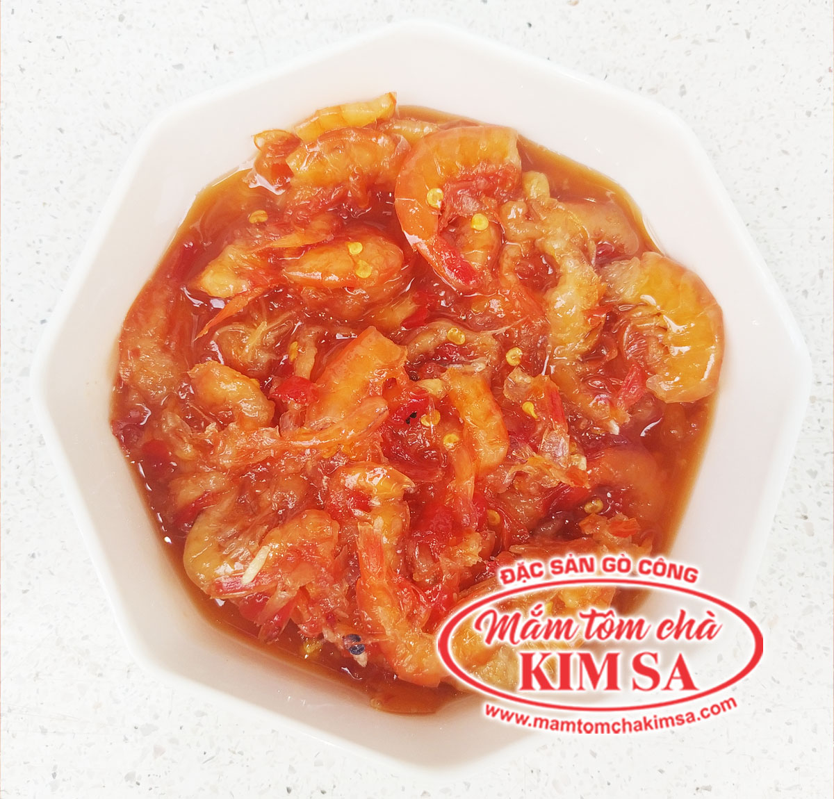 Tôm chua Kim Sa đặc sản Gò Công