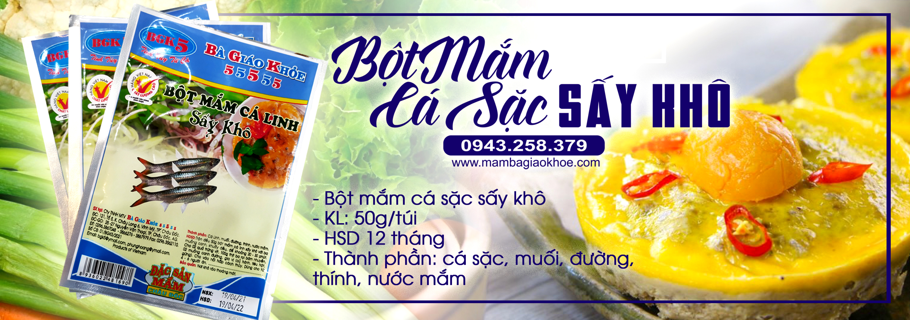 Bột mắm cá sặc sấy khô ngon