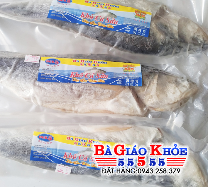 Đặc sản khô cá sửu ngon