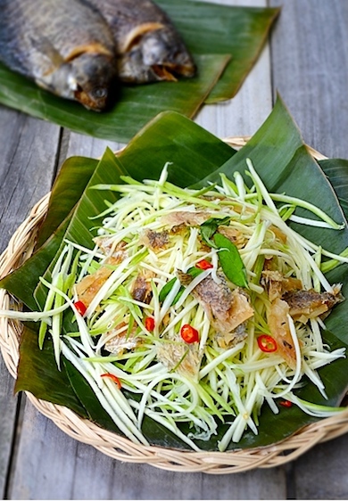 Gỏi khô cá sặc ngon tuyệt