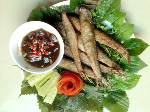 Khô cá chạch chiên ngon