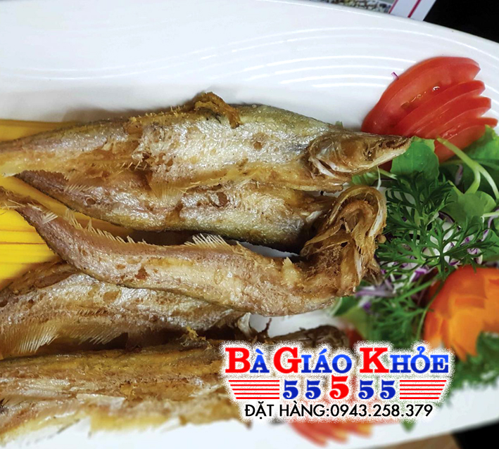 Khô cá kết Bà Giáo Khỏe chiên giòn