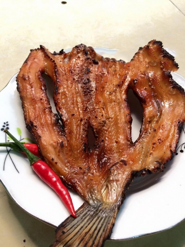 Khô cá lóc nướng