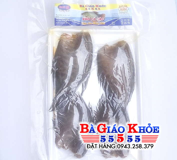 Khô cá sặc Bà Giáo Khỏe
