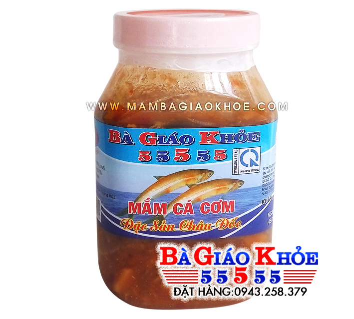 Mắm cá cơm Bà Giáo Khỏe