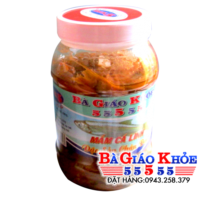 Mắm cá linh Bà Giáo Khỏe