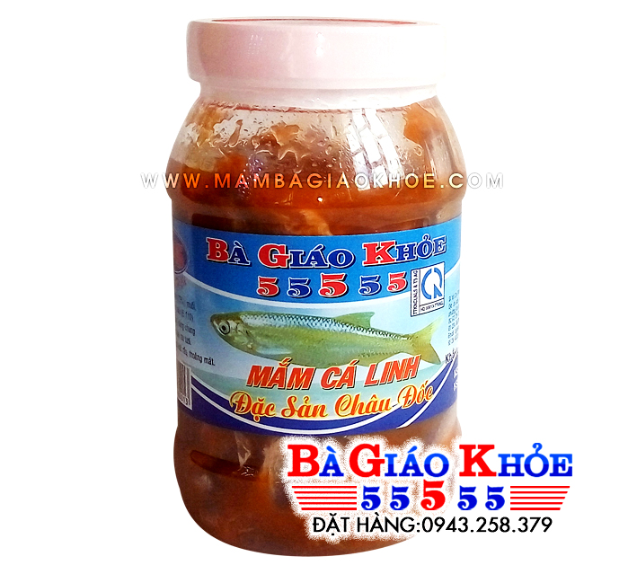 Mắm cá linh Bà Giáo Khỏe