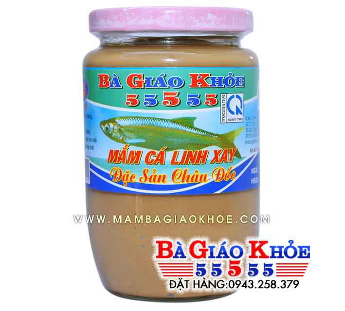 Mắm cá linh xay Bà Giáo Khỏe - Đặc sản Châu Đốc
