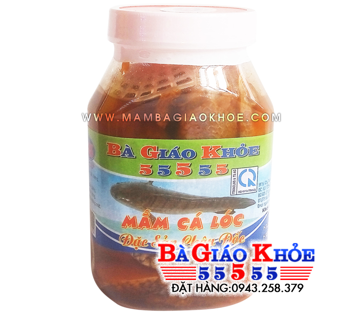 Mắm cá lóc Bà Giáo Khỏe