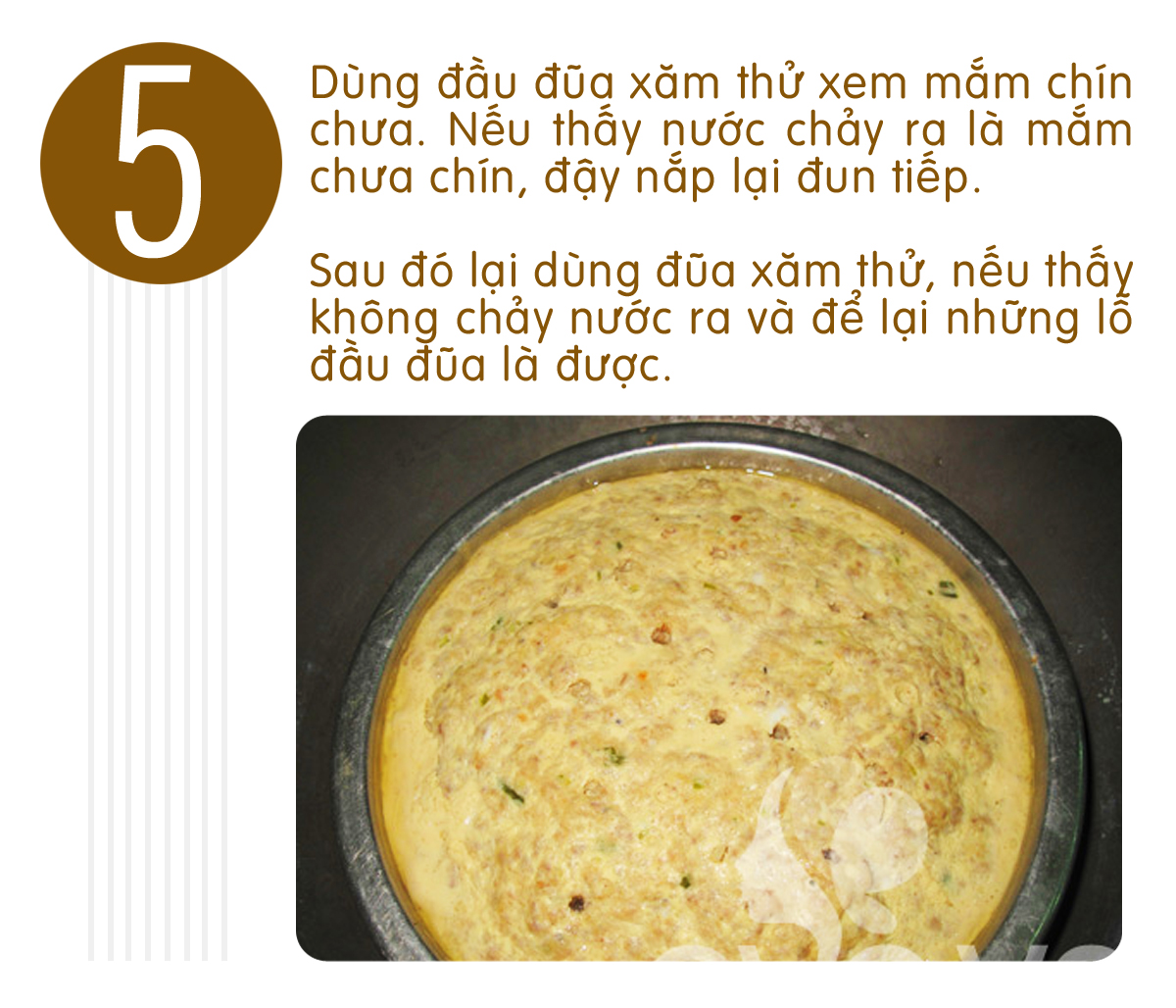 Mắm cá lóc chưng hột vịt