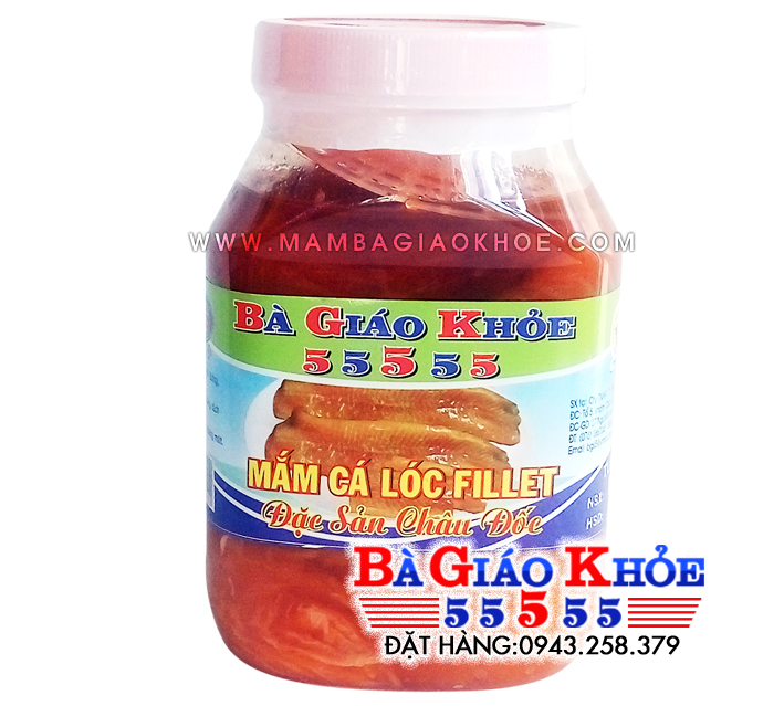 Mắm cá lóc Fillet làm quà