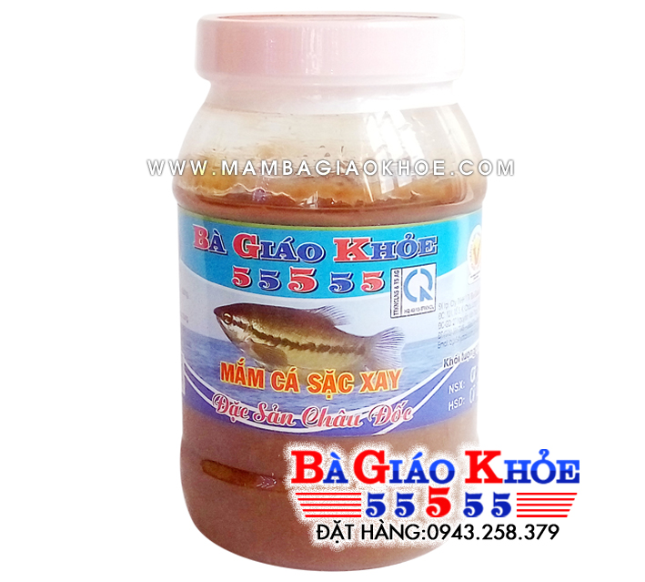 Mắm cá sặc xay Bà Giáo Khỏe