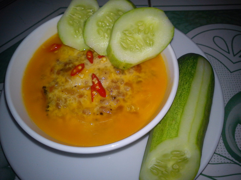 Mắm cá lóc chưng thịt ngon