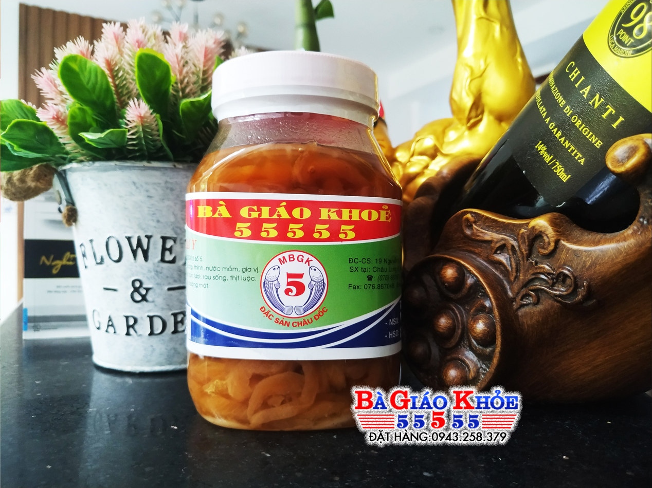 Mắm thái y thương hiệu Bà giáo Khỏe 55555