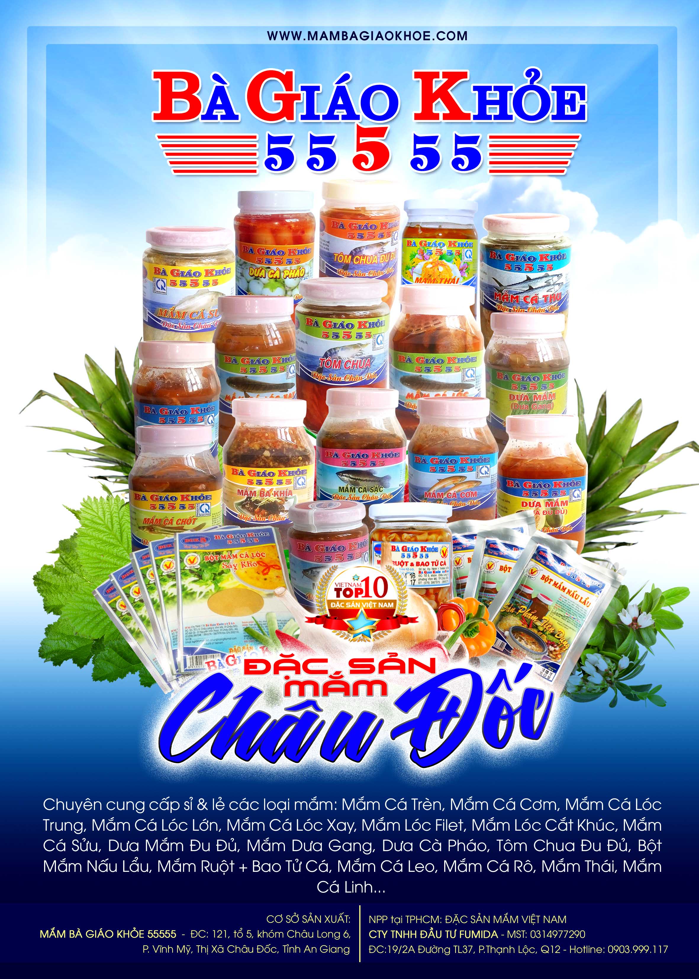 POSTER MẮM BÀ GIÁO KHỎE 55555
