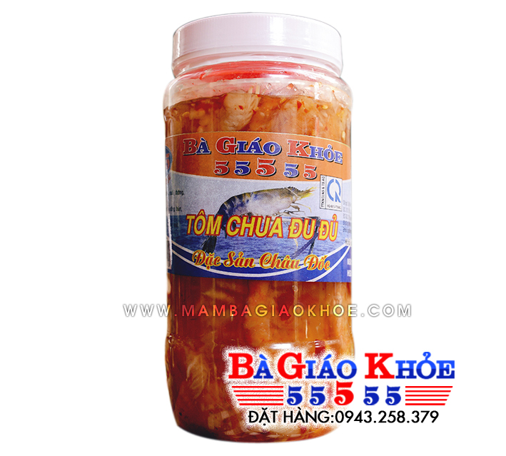 Mắm tôm chua đu đủ Bà Giáo Khỏe