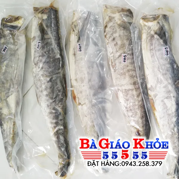 Cá thu muối mặn Châu Đốc