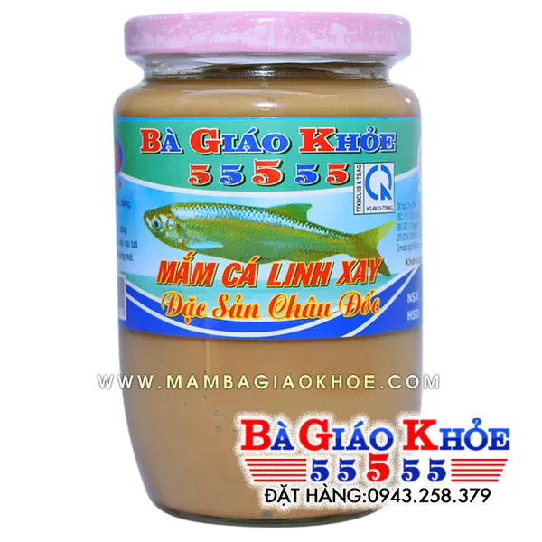 Mắm cá linh xay