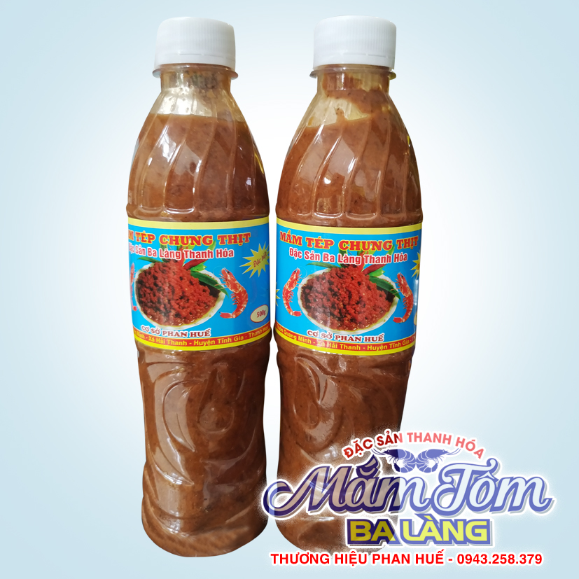 Mắm tép chưng thịt