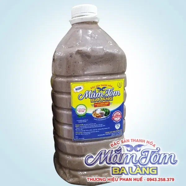 Mắm tôm đặc biệt - can 5 lít