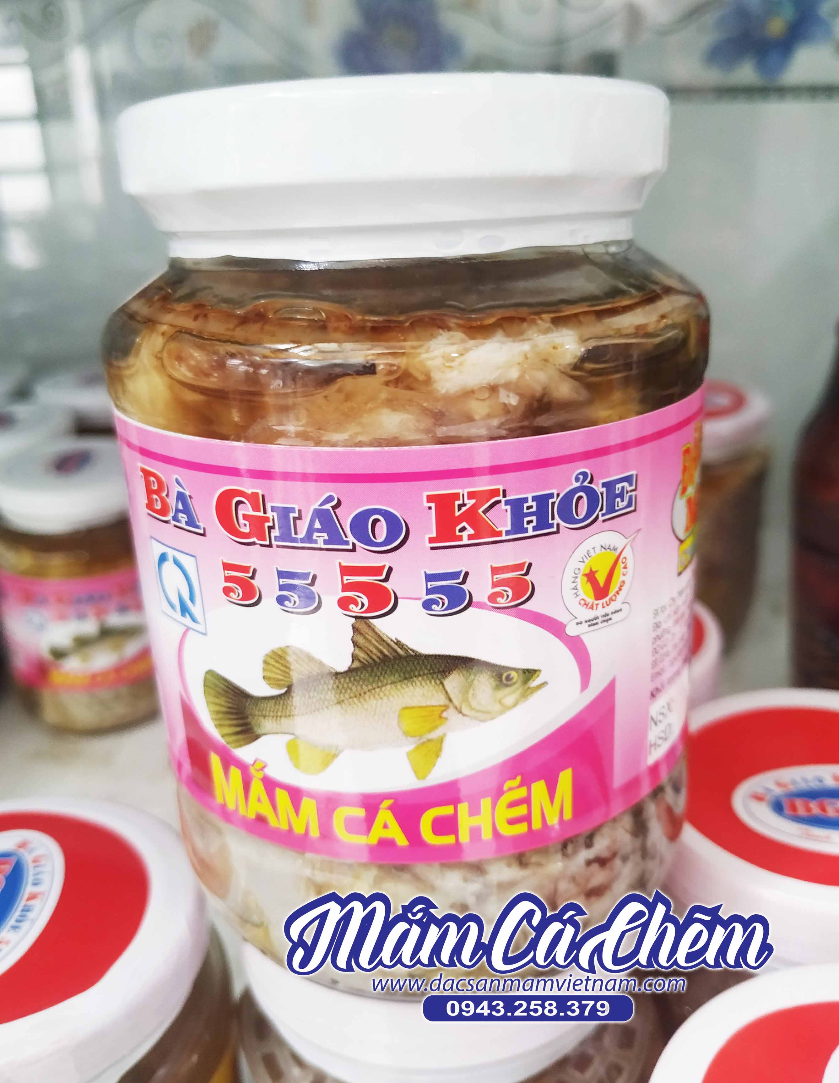 Mắm cá chẽm Bà Giáo Khỏe