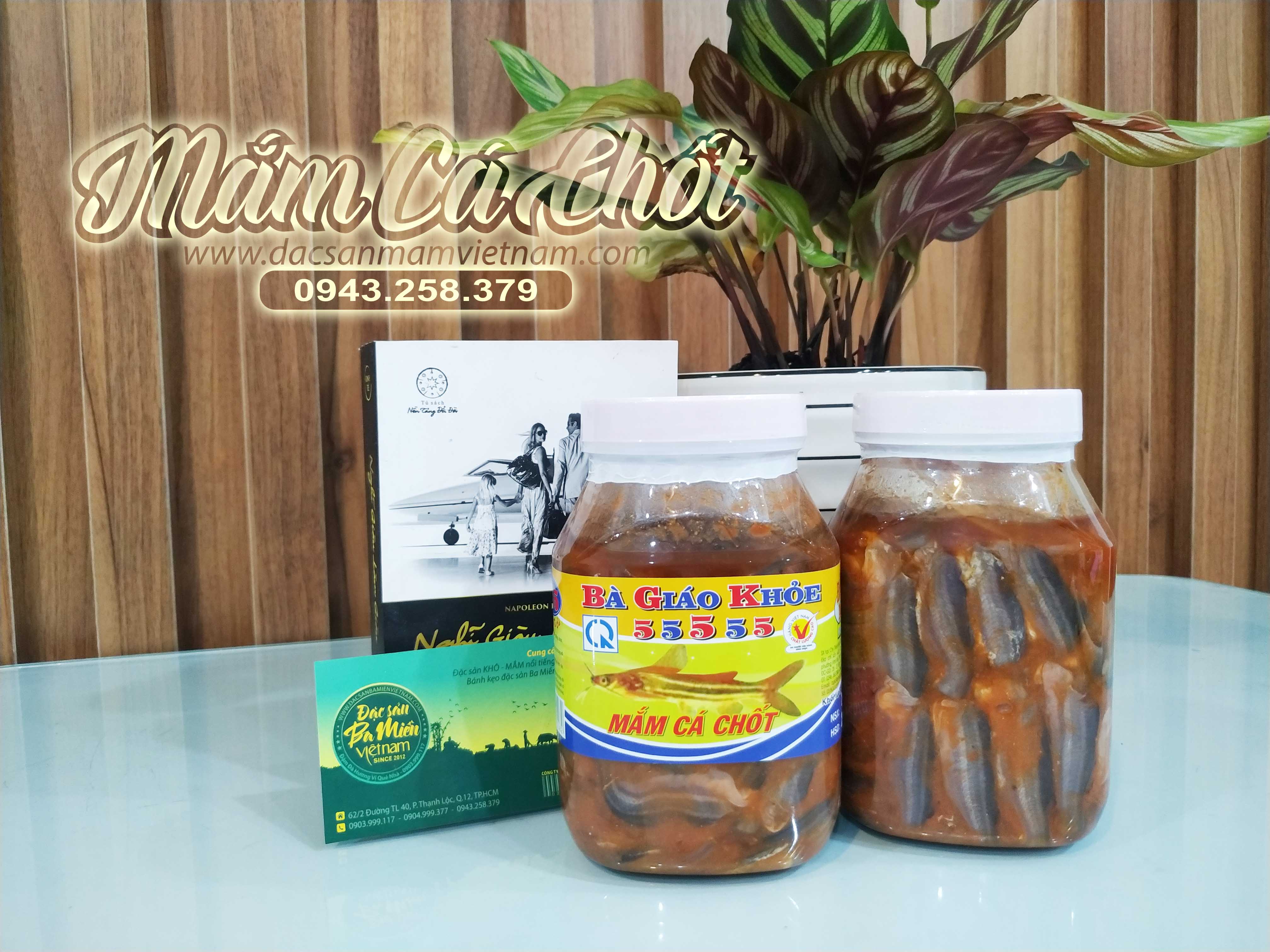 Mắm cá chốt Bà Giáo Khỏe 55555