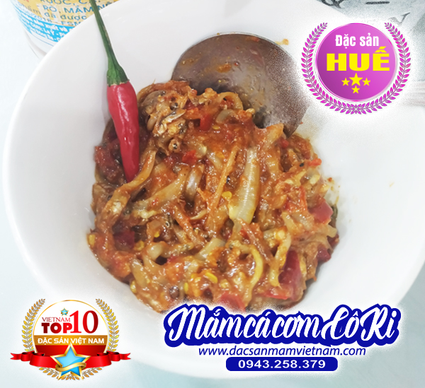 Mắm cá cơm Cô Ri Huế