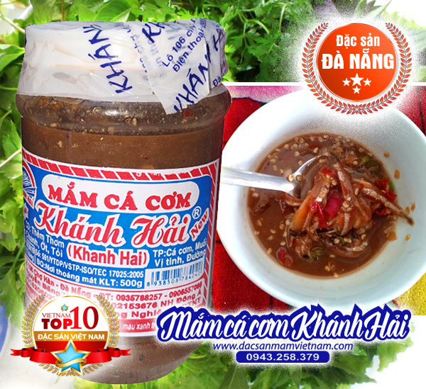 Mắm cá cơm Khánh Hải Đà Nẵng
