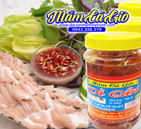 Mắm cá giò Dì Cẩn Đà Nẵng ngon