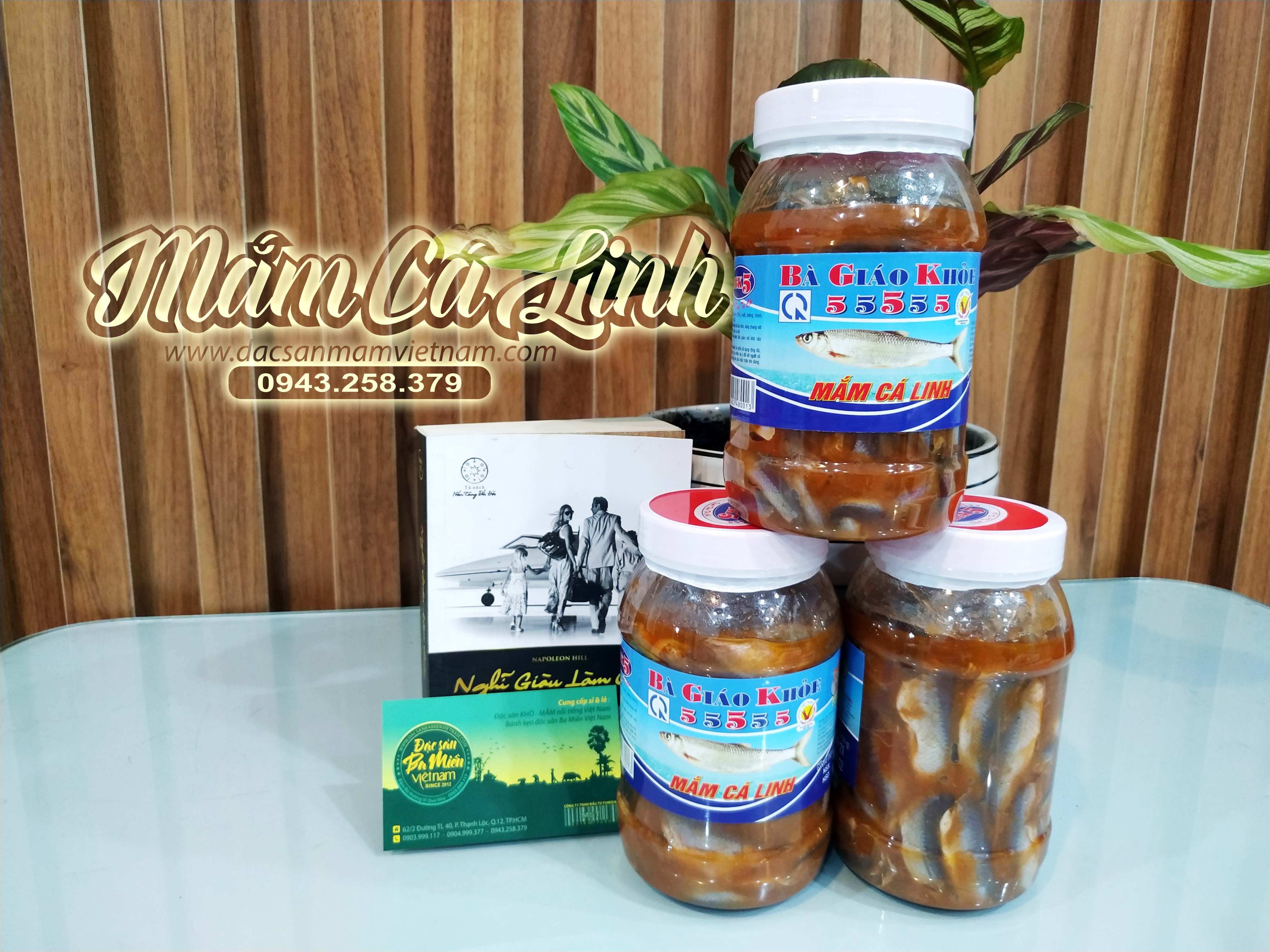 Mắm cá linh Bà Giáo Khỏe 55555