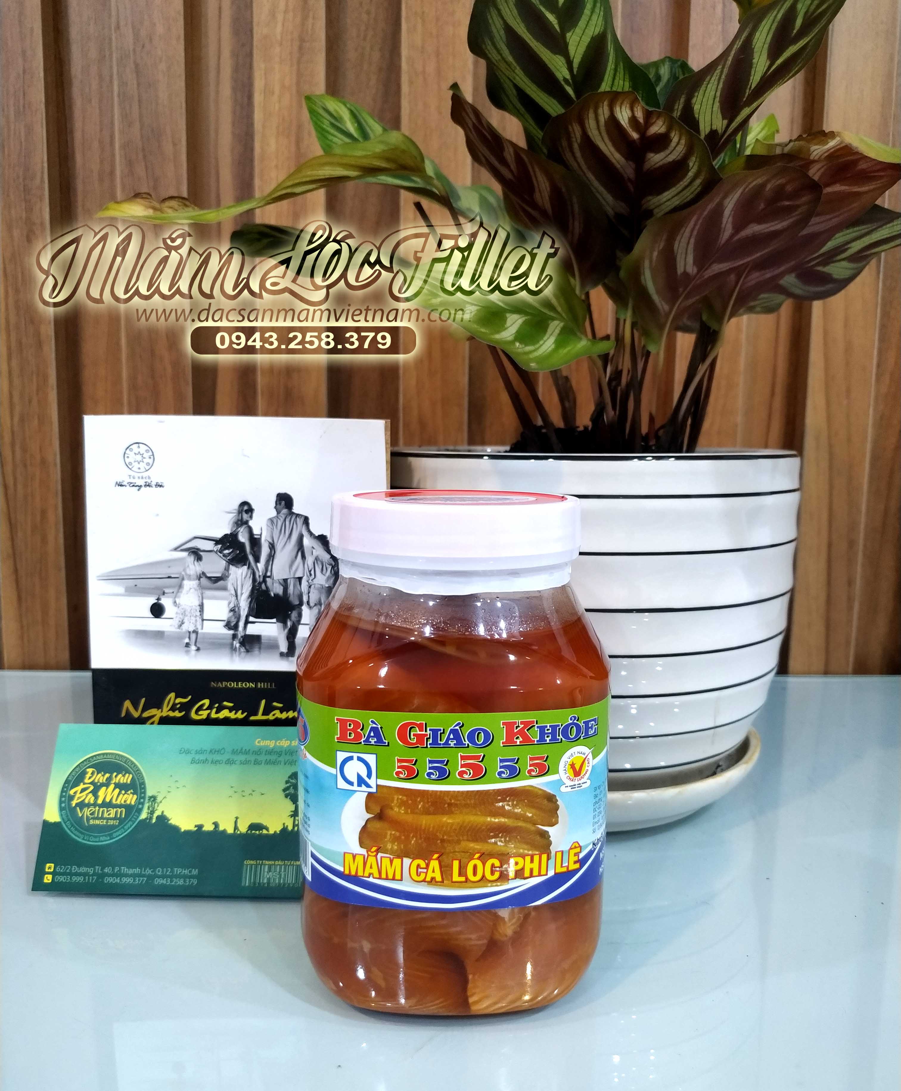 Mắm cá lóc phi lê