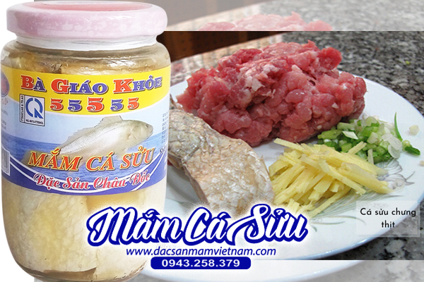 Mắm cá sửu chưng thịt