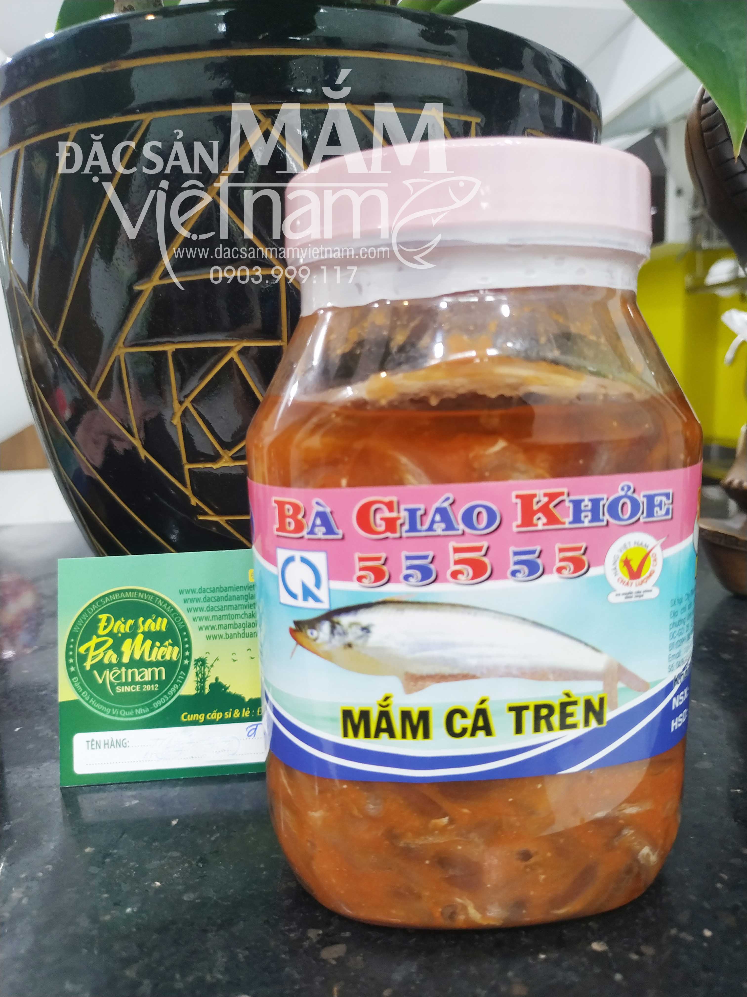Mắm cá trèn - Đặc sản Châu Đốc